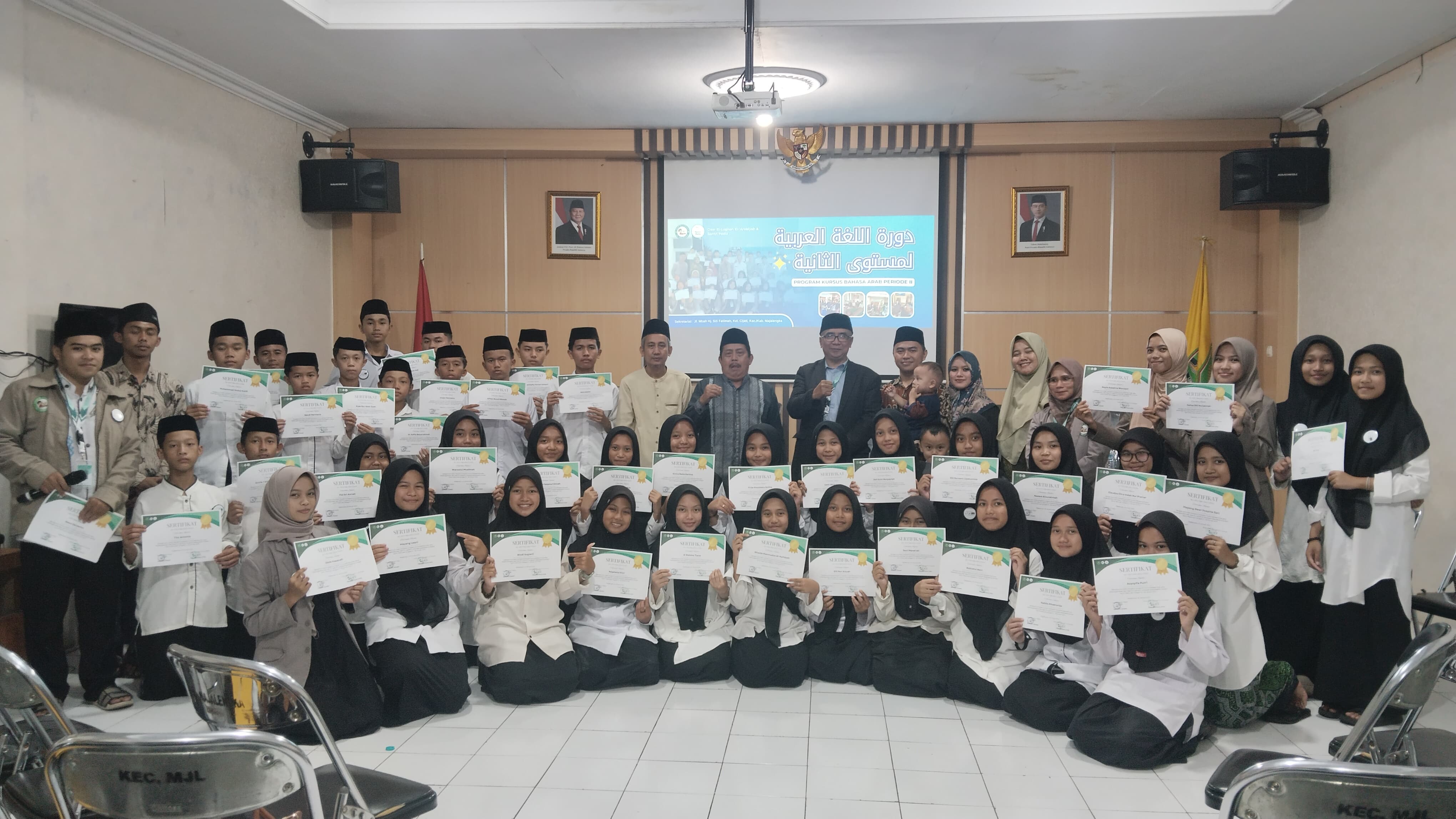 Sinergi Daar El-Lughoh Al-Arobiyyah Majalengka dan Santri Pedia