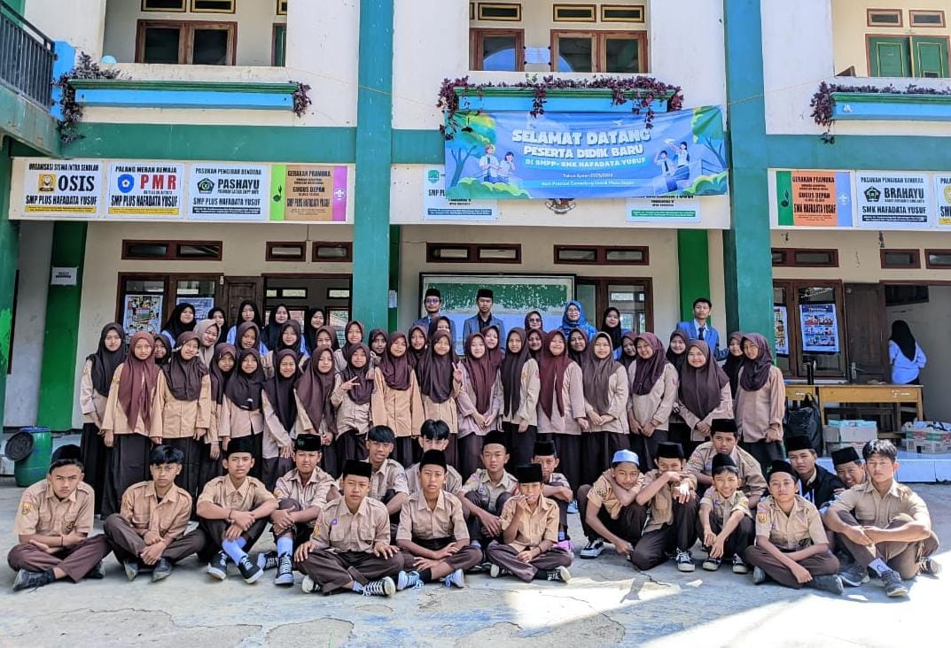 IPNU Majalengka Kenalkan Organisasi Pelajar NU di MPLS Hafadata yusuf