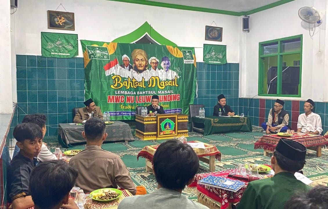 LBM MWC NU Kecamatan Leuwimunding gerak cepat atasi masalah Waqiah 